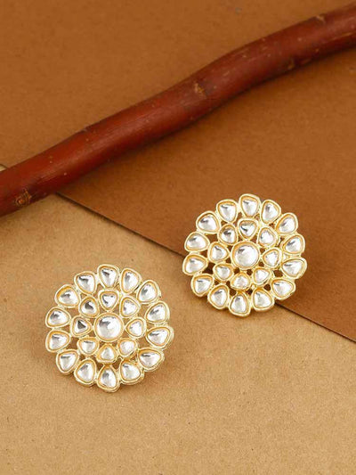 earrings - Bling Bag Golden Sharmili Studs
