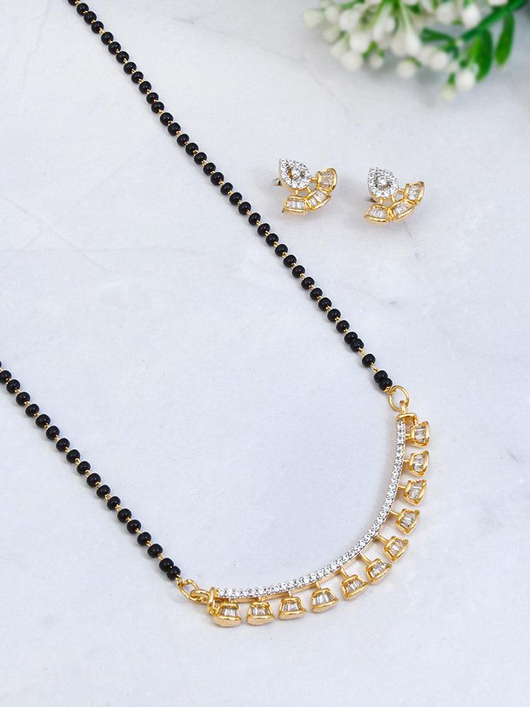 Golden Emiko Mangalsutra Set - Bling Bag