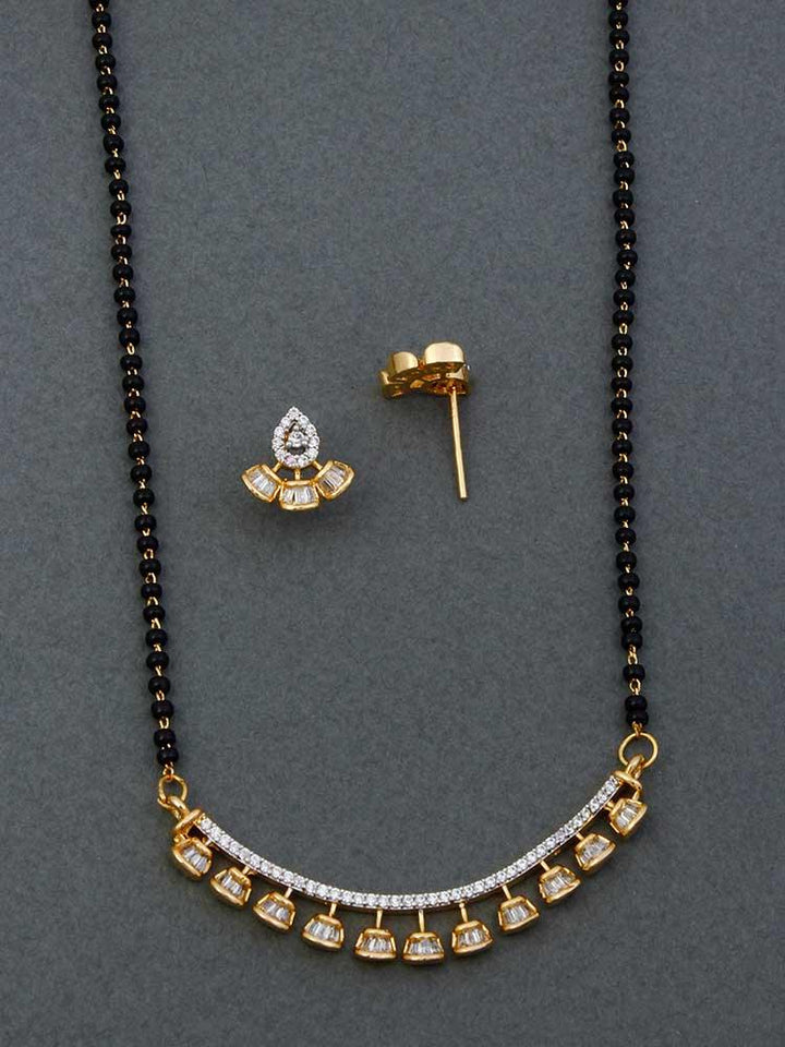 Golden Emiko Mangalsutra Set - Bling Bag