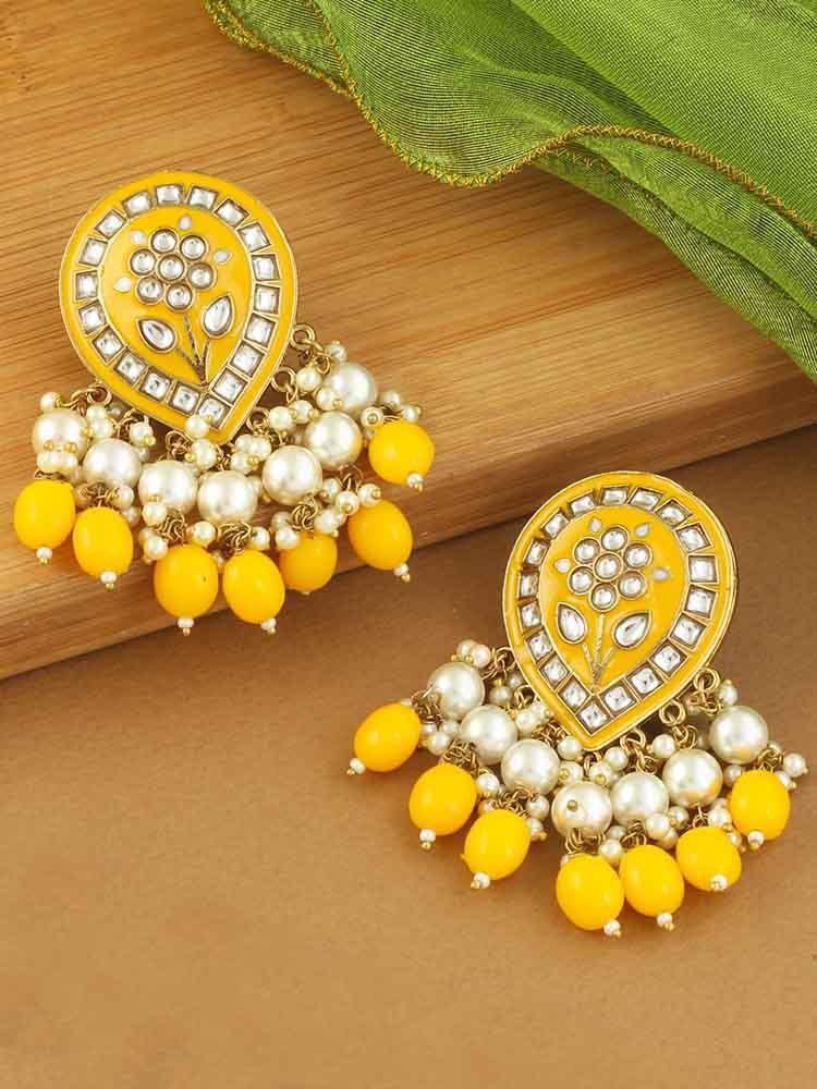 Lemon Charmi Designer Earrings - Bling Bag