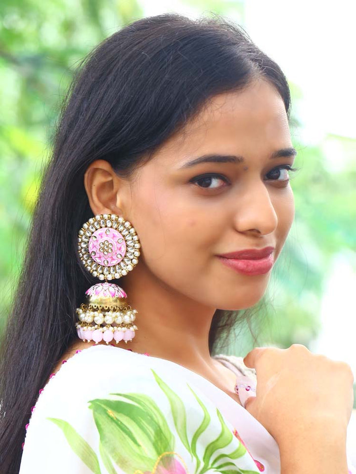 Blush Kritika Jhumkis