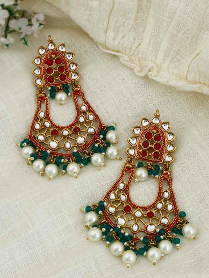 Multicolour Eshika Designer Earrings - Bling Bag