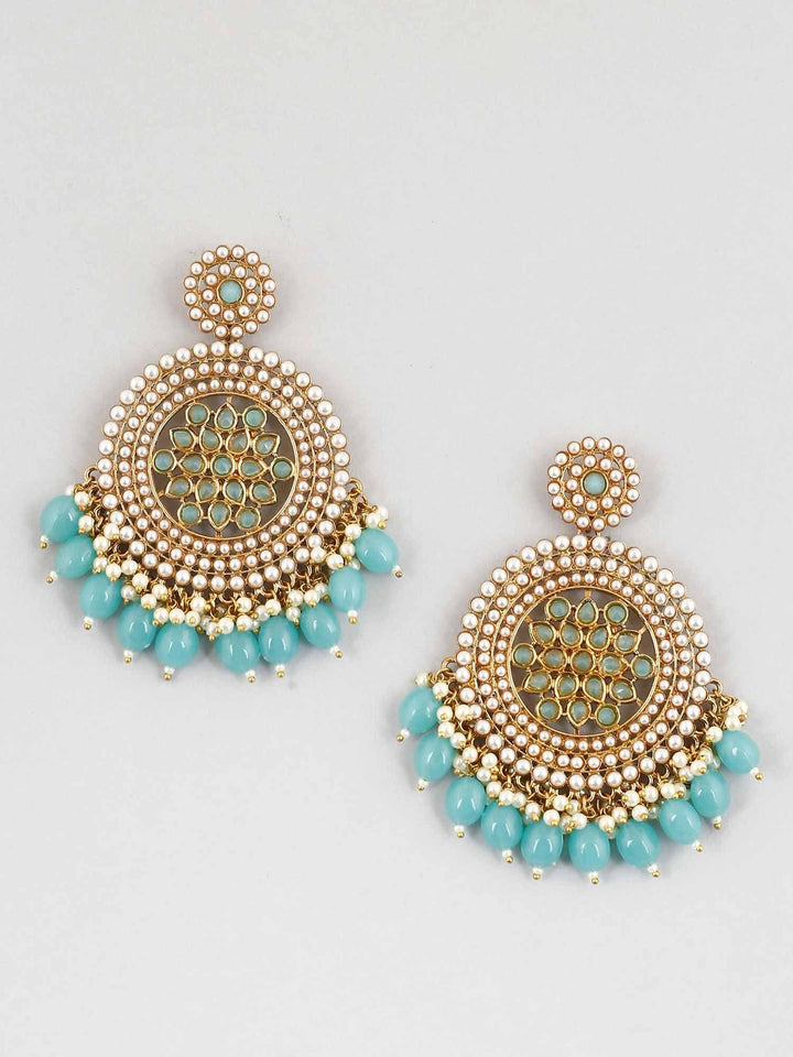 earrings - Bling Bag Turquoise Nandini Designer Earrings