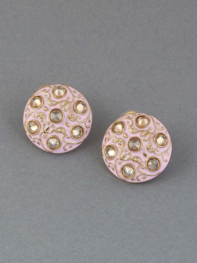 Blush Astra Studs - Bling Bag