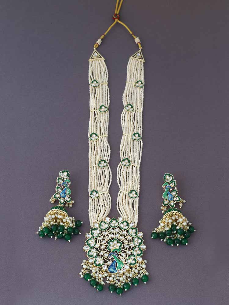 Emerald Morni Jewellery Set