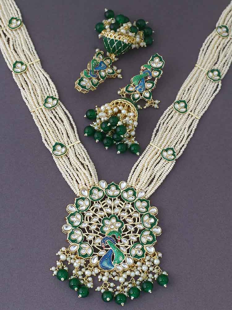 Emerald Morni Jewellery Set