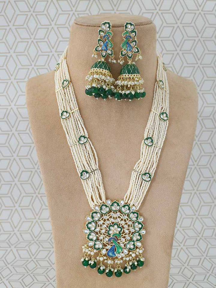 Emerald Morni Jewellery Set