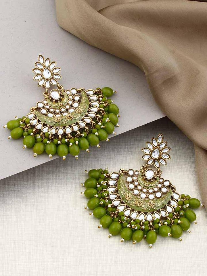 Olive Ajaya Chandbalis - Bling Bag