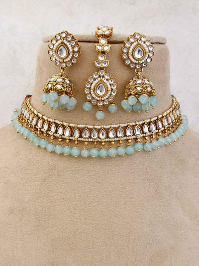 Turquoise Shristi Jewellery set - Bling Bag