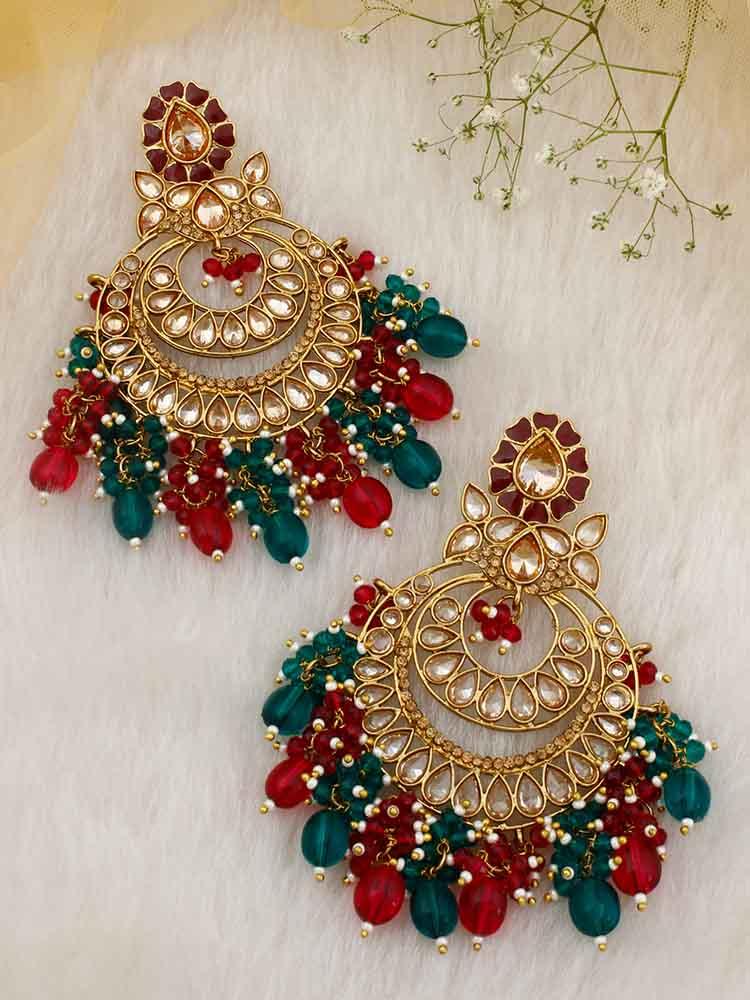 Multicolour Jivika Chandbalis - Bling Bag