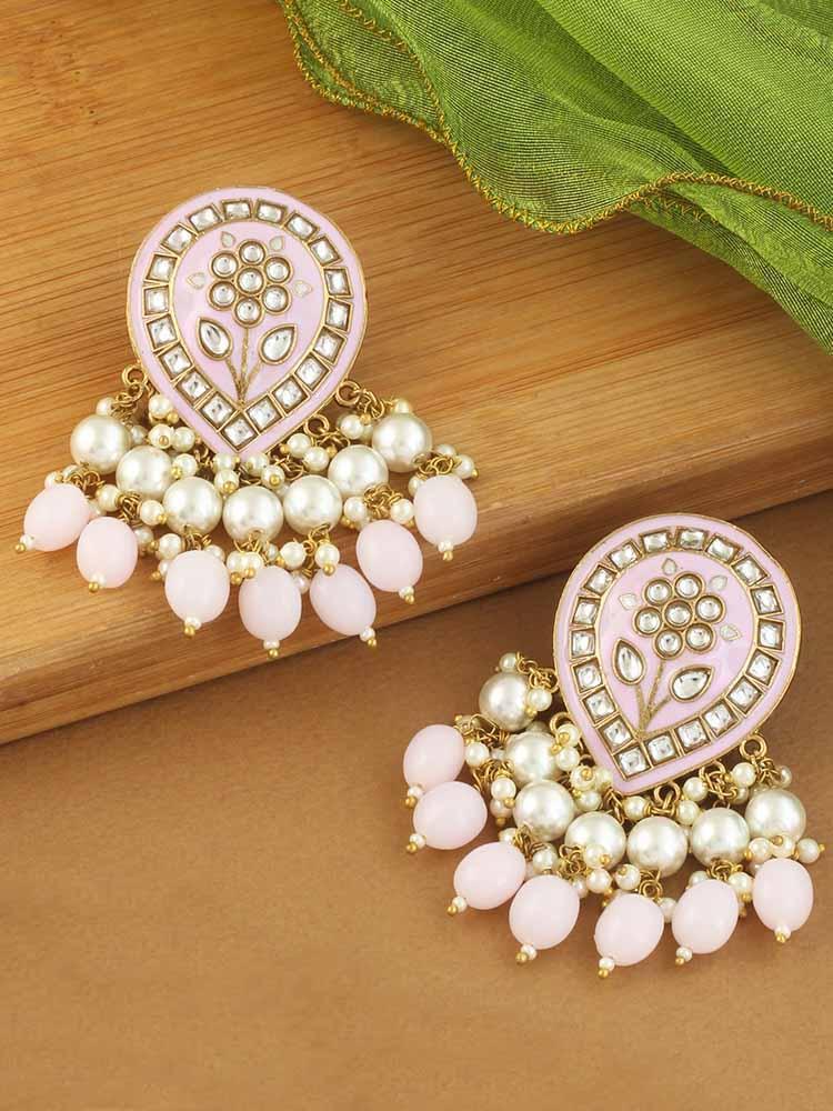 Lilac Charmi Designer Earrings - Bling Bag