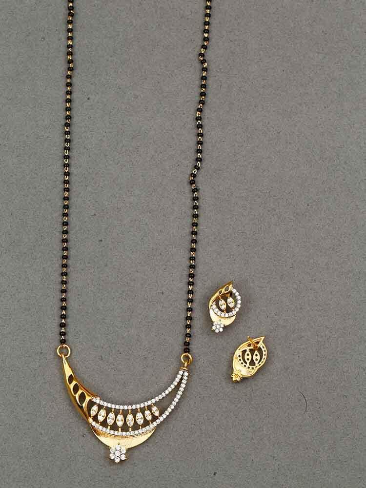mangalsutras - Bling Bag Vibha Pendant Managlsutra Set