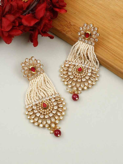 earrings - Bling Bag Ruby Ganitha Dangler Earrings