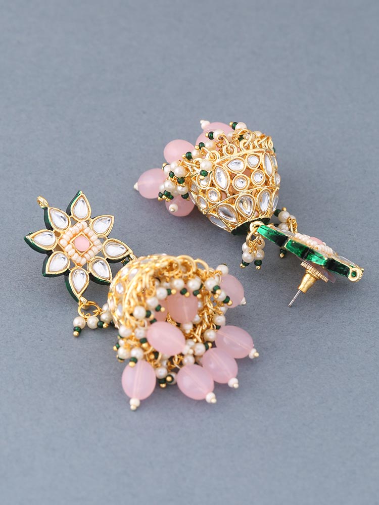 Blush Thanvika Jhumkis