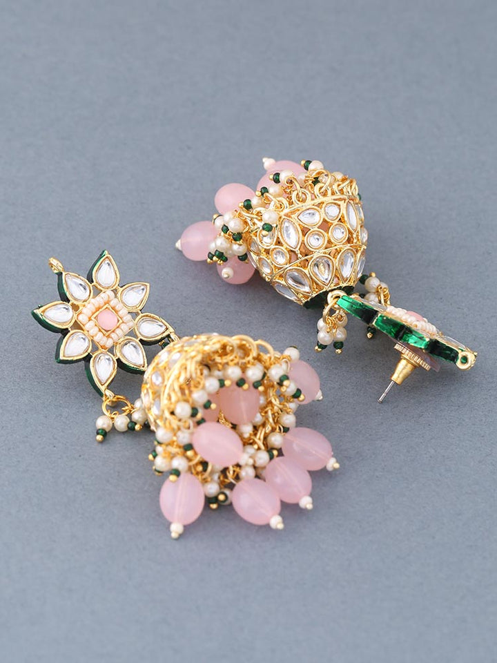 Blush Thanvika Jhumkis