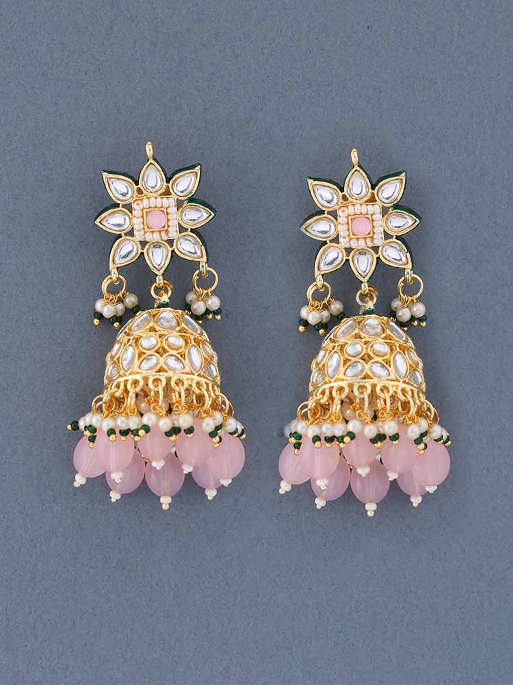 Blush Thanvika Jhumkis