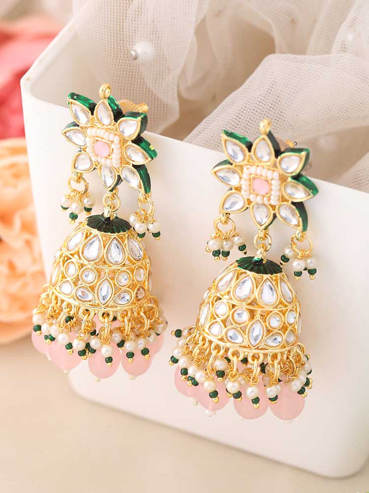 Blush Thanvika Jhumkis