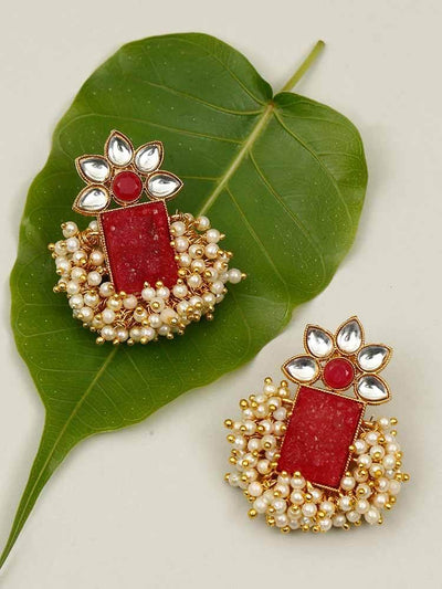 earrings - Bling Bag Ruby Prahan Studs