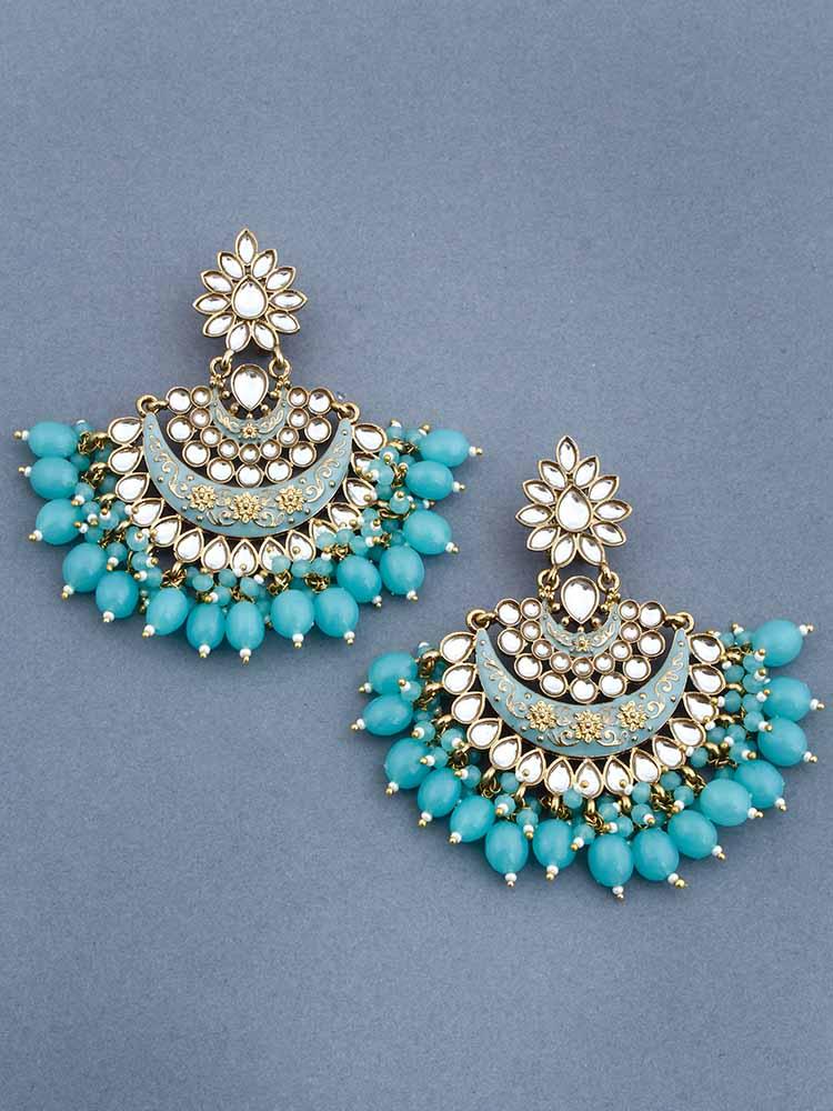 Turquoise Ajaya Chandbalis - Bling Bag