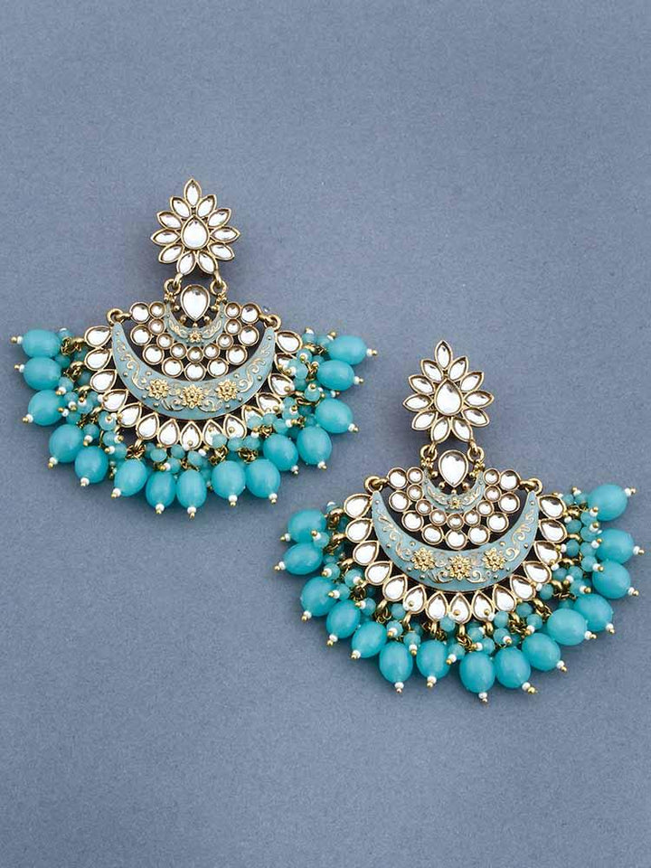 Turquoise Ajaya Chandbalis - Bling Bag