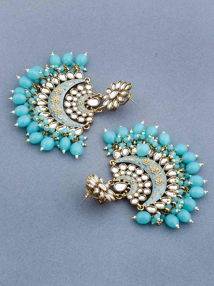 Turquoise Ajaya Chandbalis - Bling Bag