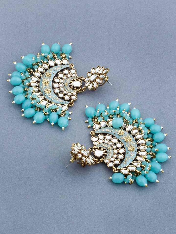 Turquoise Ajaya Chandbalis - Bling Bag