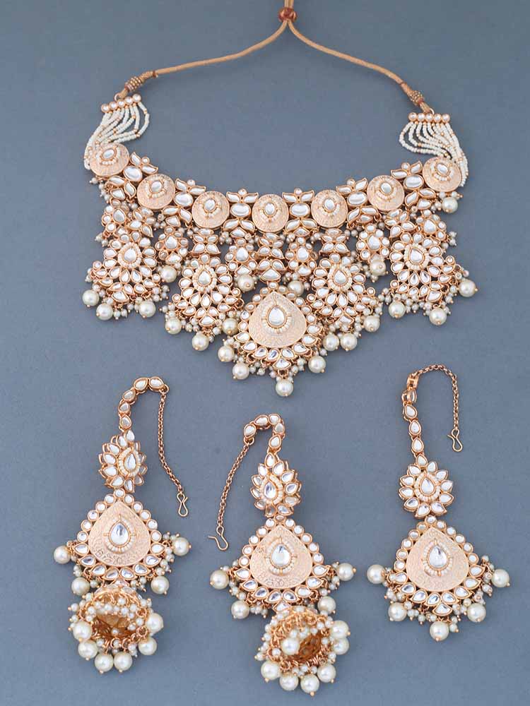 Ivory Maithili Jewellery Set