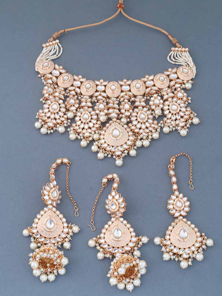 Ivory Maithili Jewellery Set