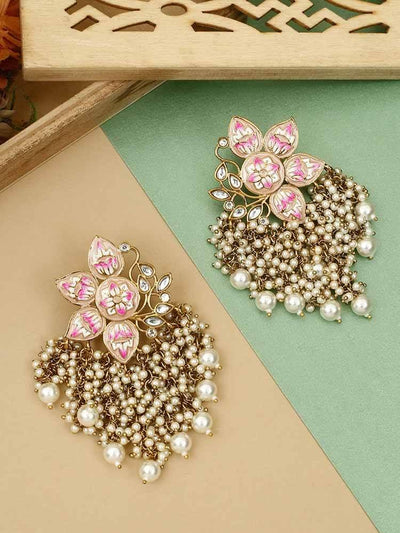 earrings - Bling Bag Crepe Pearls Chakrika Earrings
