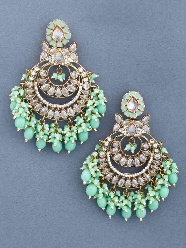 Mint Jivika Chandbalis - Bling Bag