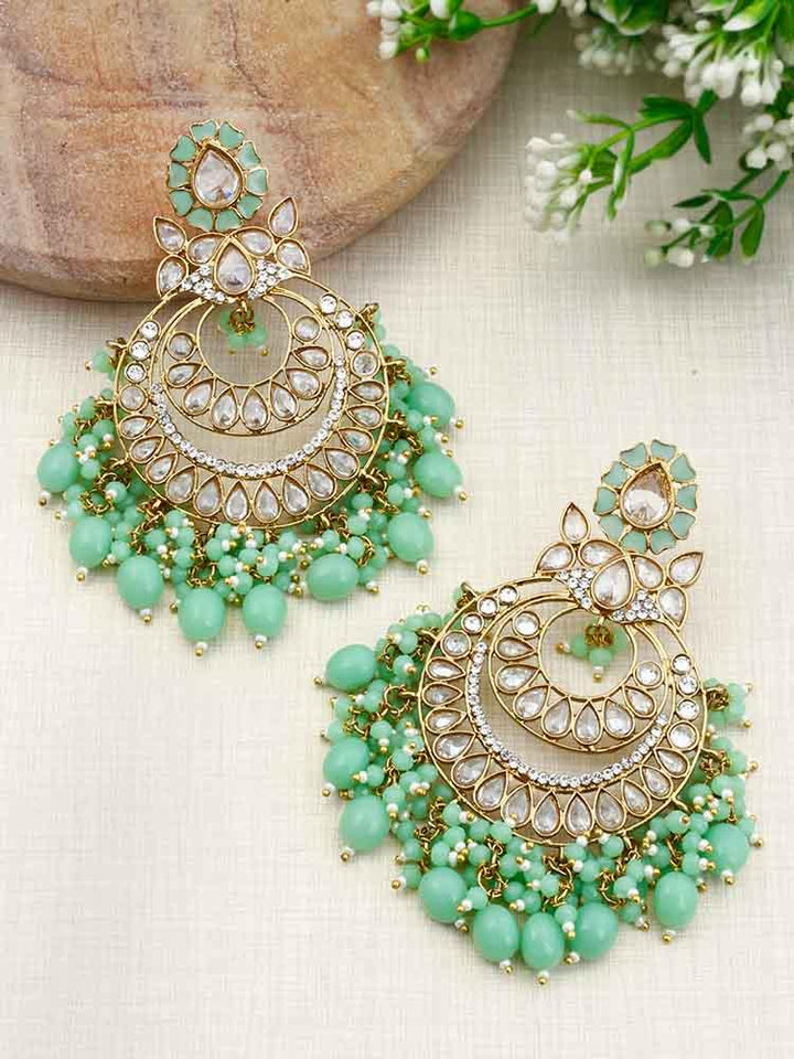 Mint Jivika Chandbalis - Bling Bag
