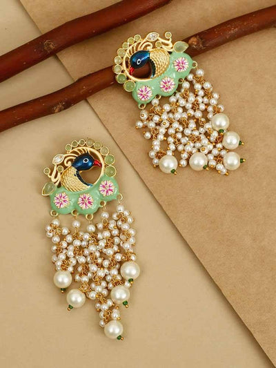 earrings - Bling Bag Mint Girisa Dangler Earrings