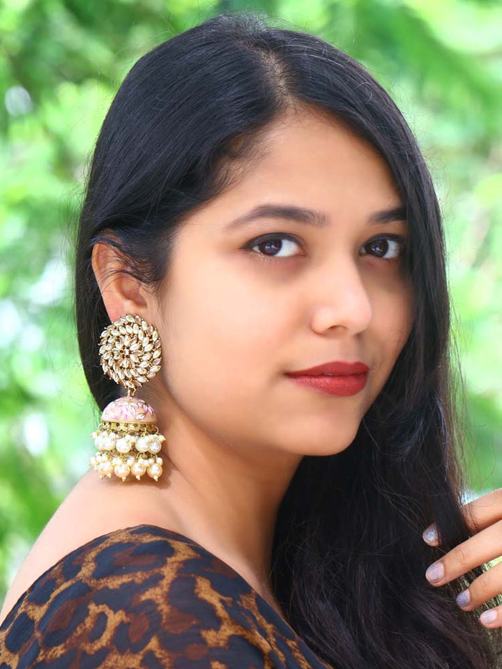 Golden Jessi Jhumkis - EOSS