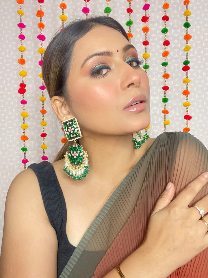 Maroon Disha Chandbalis