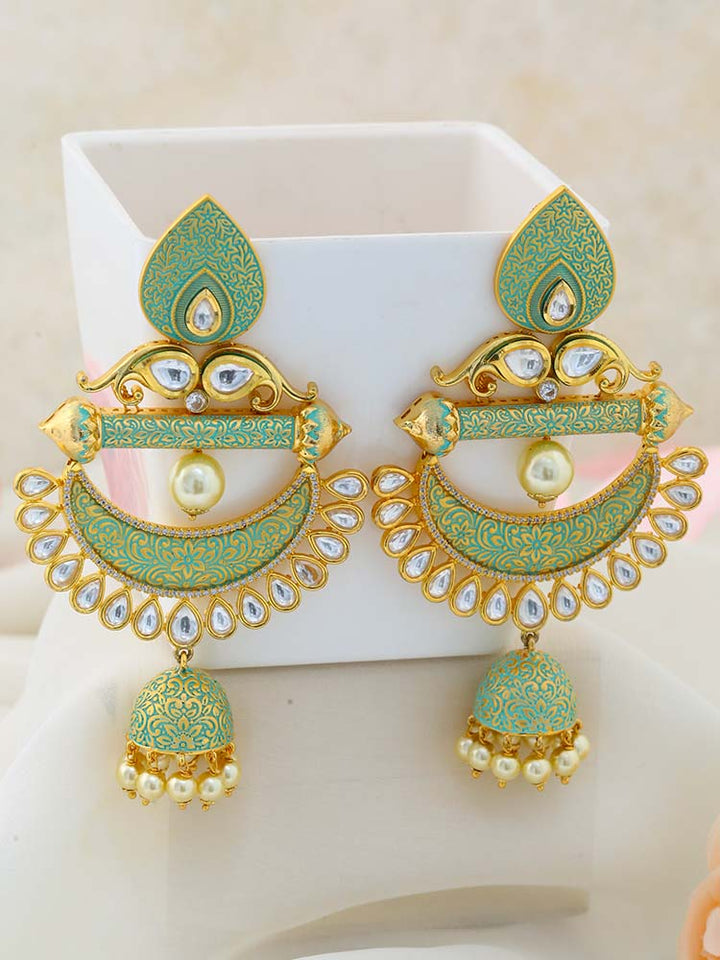 Mint Zarohi Zulree Jhumkis