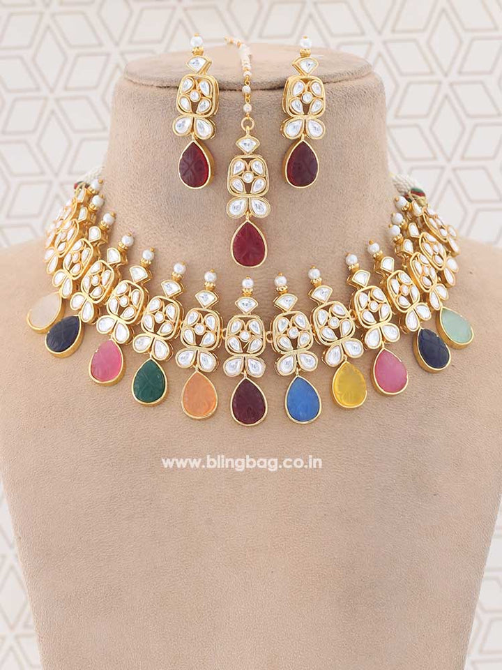 Prismatic Aashna Jewellery Set