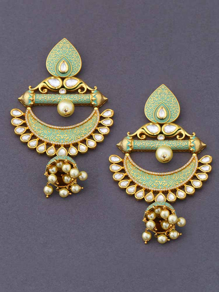 Mint Zarohi Zulree Jhumkis