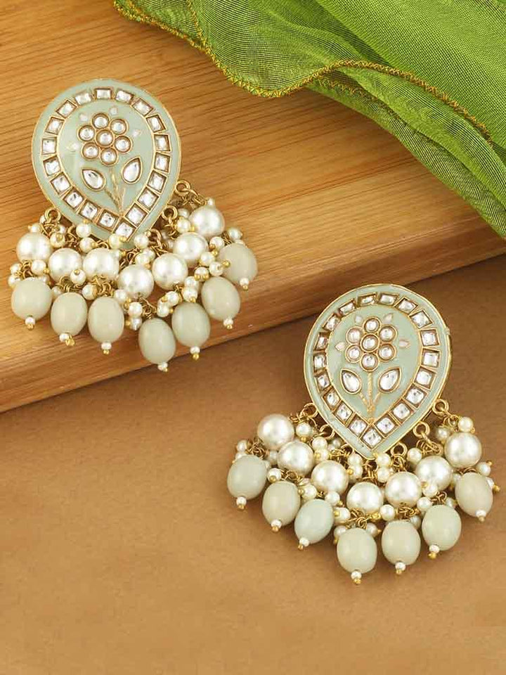 Smoke Charmi Designer Earrings - Bling Bag