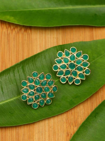 earrings - Bling Bag Jade shantanu Studs