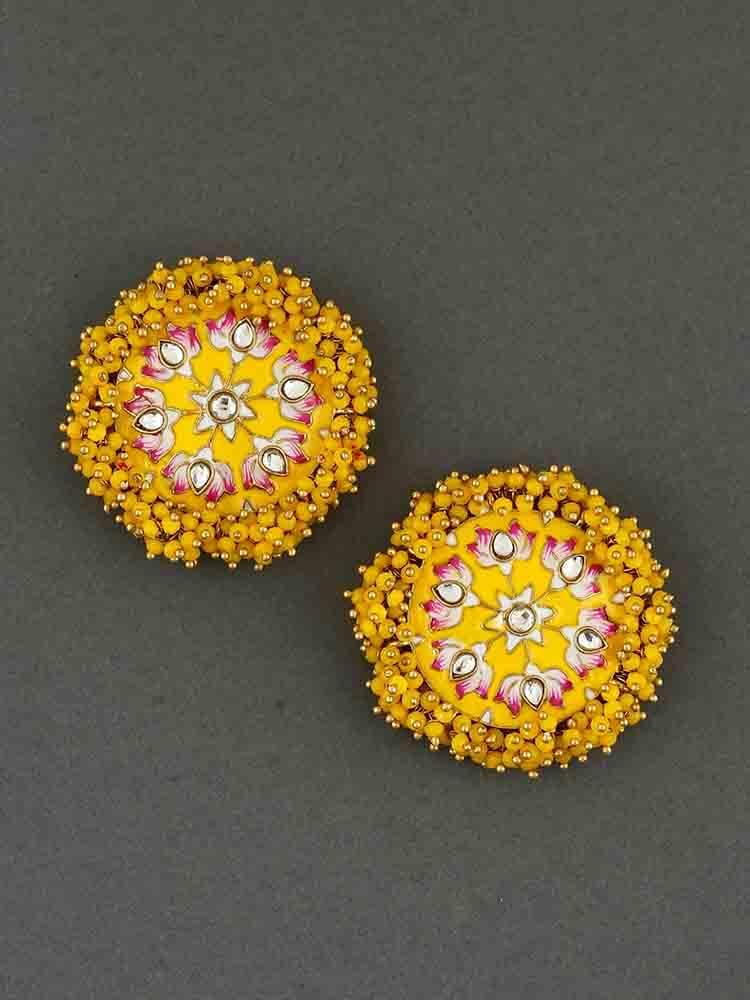 earrings - Bling Bag Lemon Nakul Studs