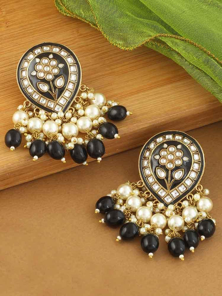 Jet Charmi Designer Earrings - Bling Bag