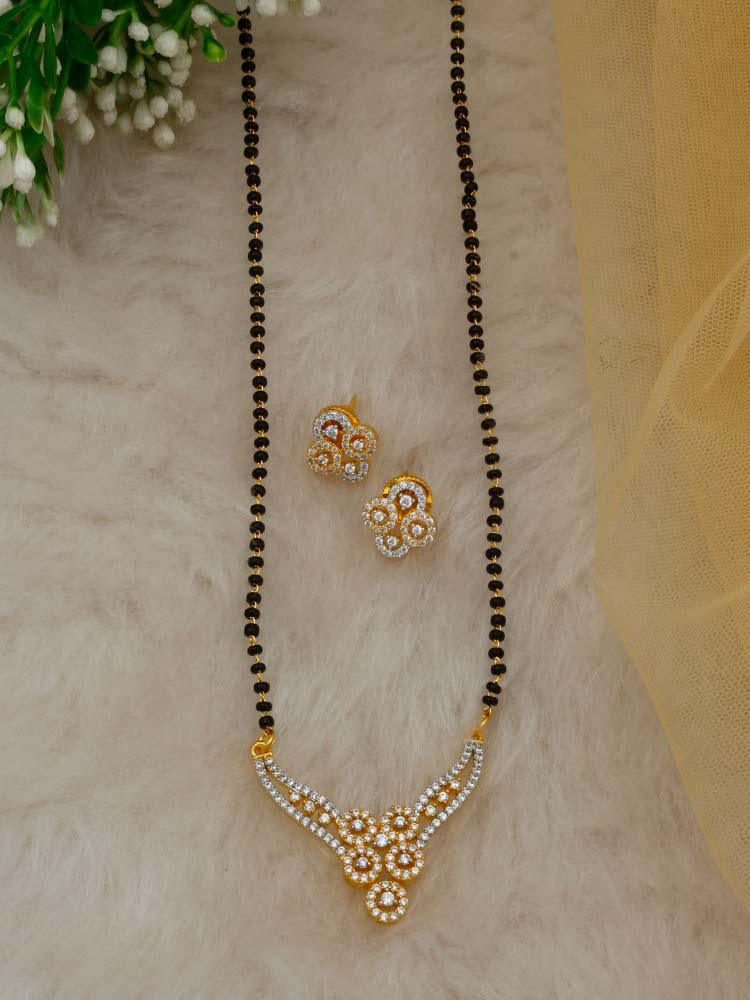 Aarav Pendant Mangalsutra Set - Bling Bag