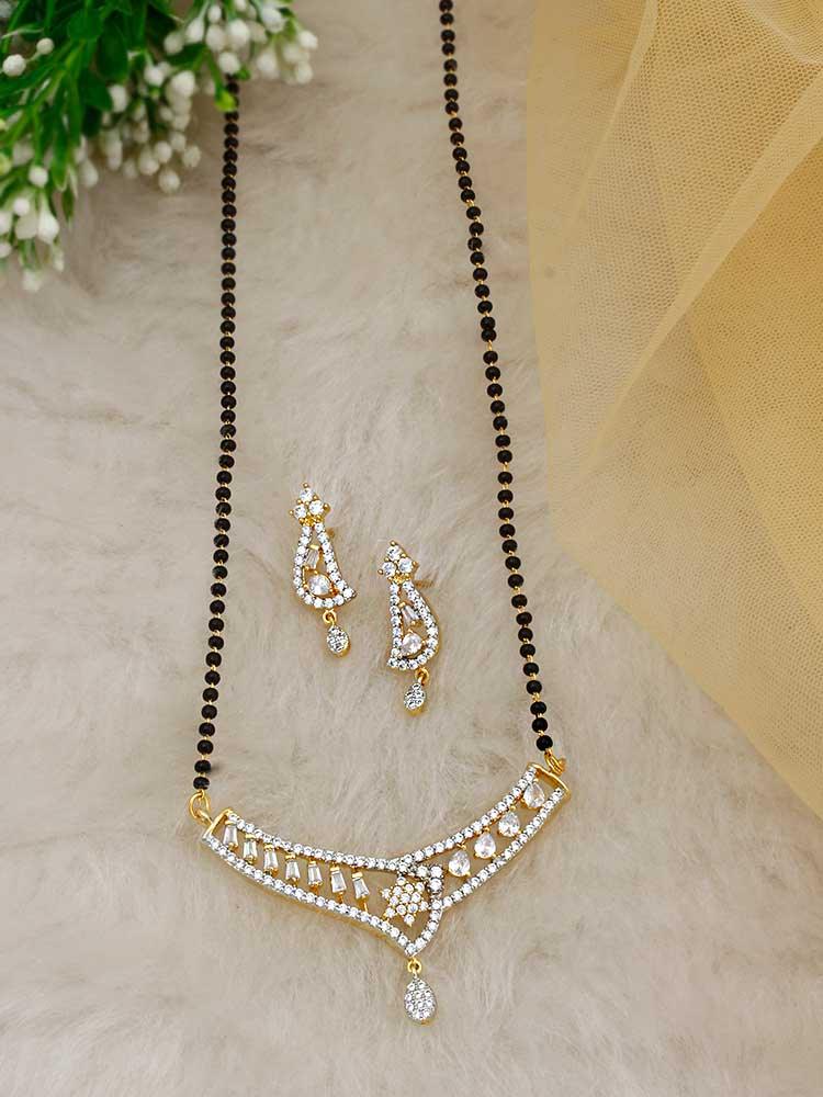 Aarush Pendant Mangalsutra Set - Bling Bag