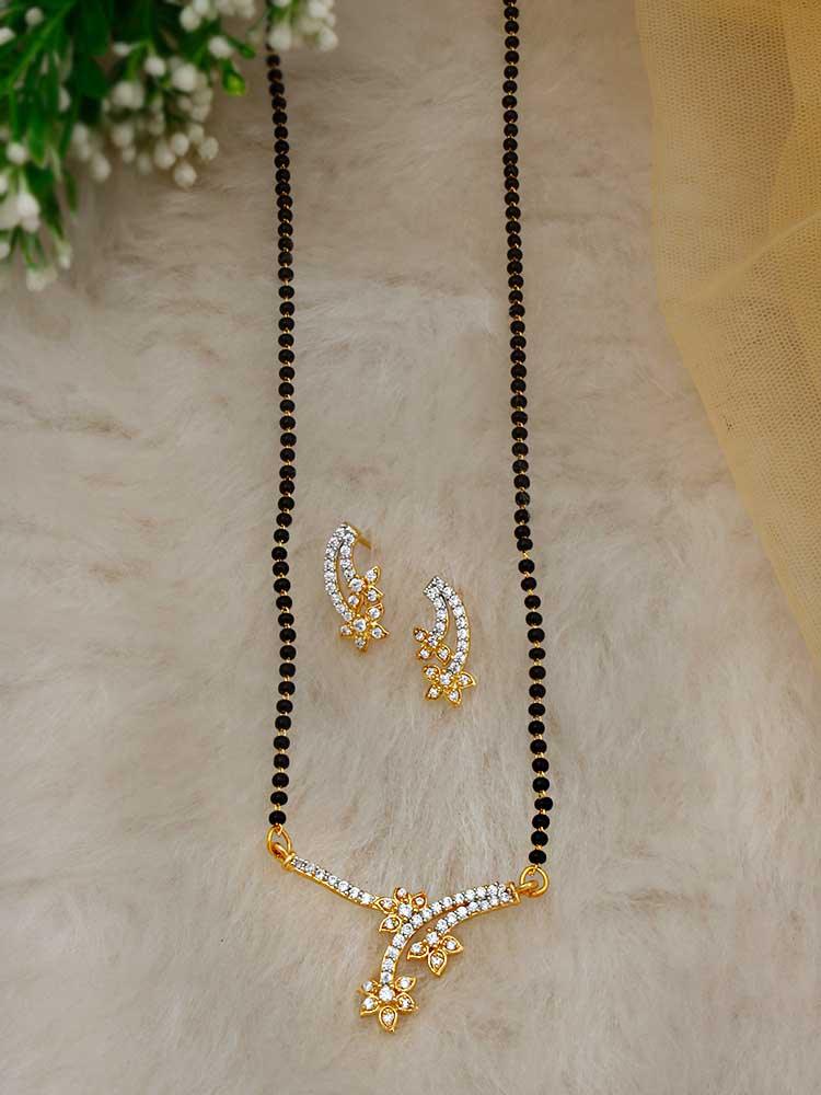 Aditi Pendant Mangalsutra Set - Bling Bag