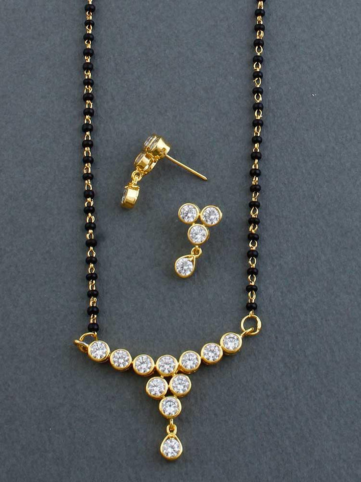 Amina Pendant Mangalsutra Set - Bling Bag