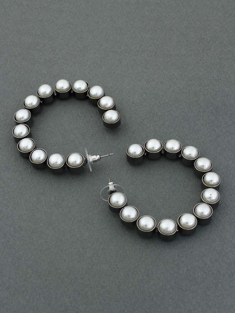 Anitique Rhodes Designer Hoops - Bling Bag