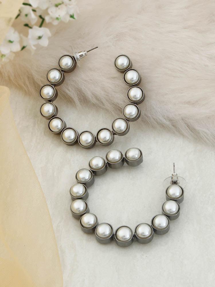 Anitique Rhodes Designer Hoops - Bling Bag