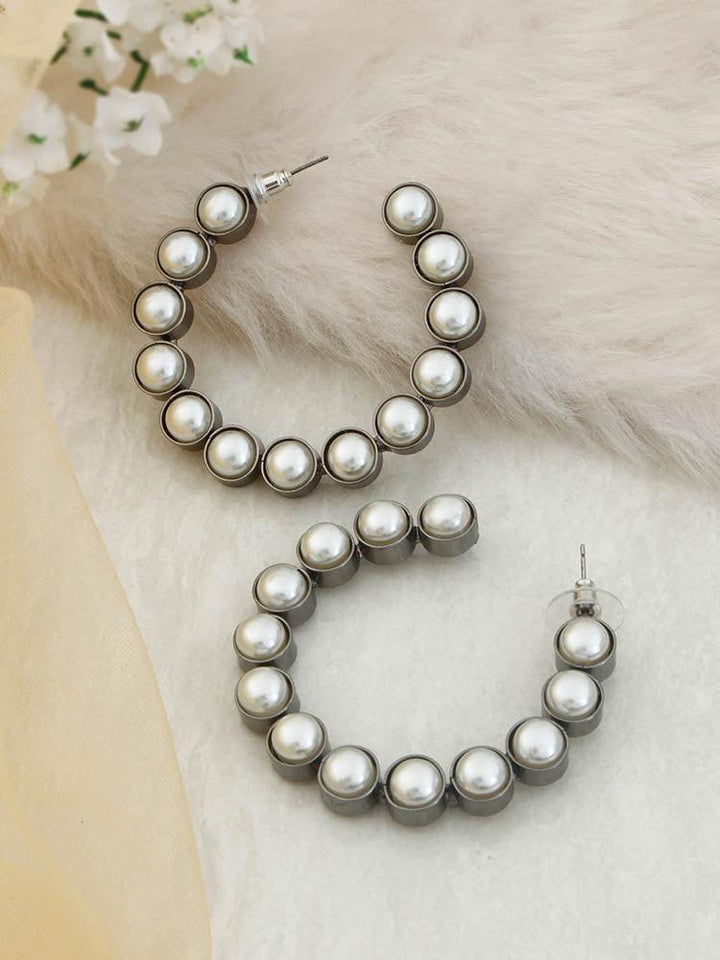 Anitique Rhodes Designer Hoops - Bling Bag