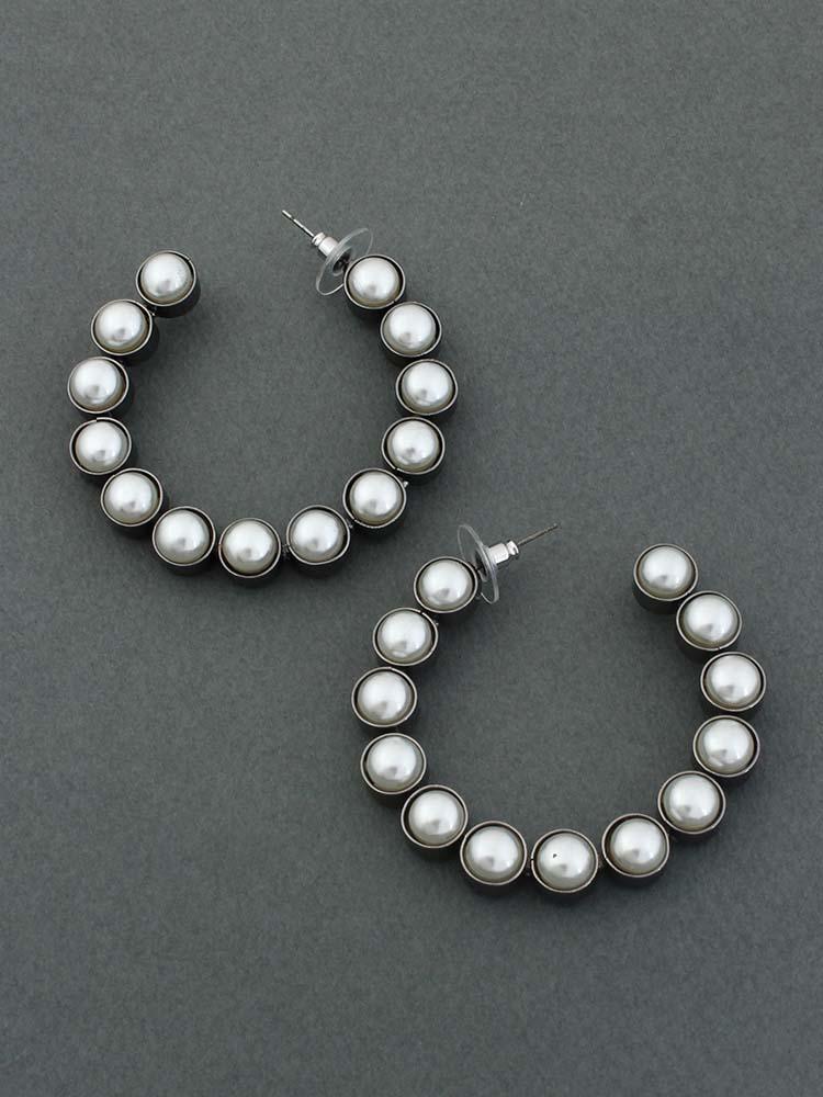 Anitique Rhodes Designer Hoops - Bling Bag