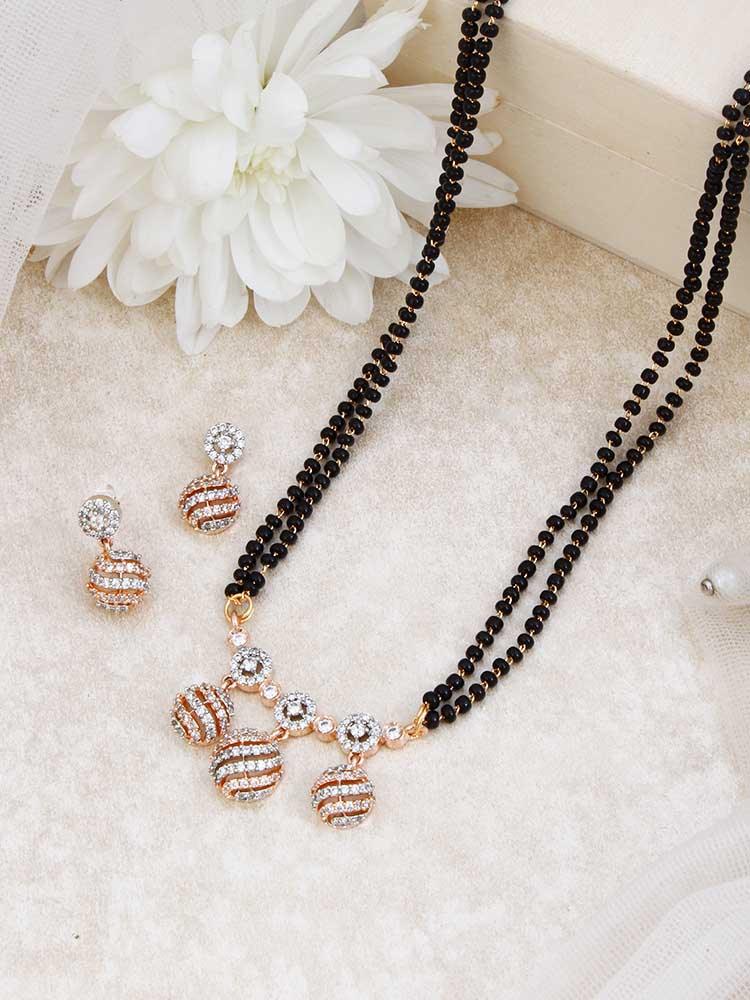 Ariana Pendant Mangalsutra Set - Bling Bag